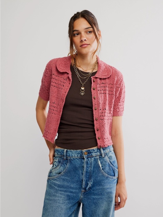 Free People Sweaters - Free People Daylight Cropped Cardigan Small